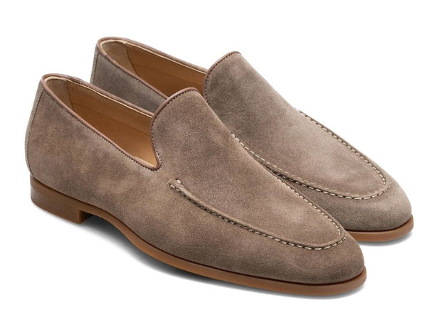 A pair of men's Magnanni Lecera loafers on a white background.