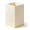 Shagreen Pencil Cup - Cream