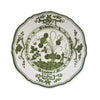 Vida Faenza Melamine Dinnerware and Placemat Collection - White and Green