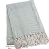 Nantucket Herringbone Throw Collection - Pool Shore