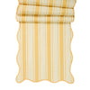 Cabana Stripe Tabletop Collection - Sunshine Yellow