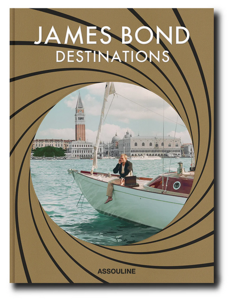 The cover of Assouline's iconic James Bond Destinations.