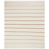 Amelia Stripe Throw Collection - Parchment