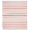 Amelia Stripe Throw Collection - Slipper Pink