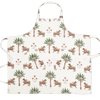 Linen Apron Collection - Tiger Palm, Tigereye