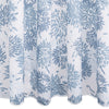 Chrysanthemum Shower Curtain Collection - Blue