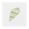 Speckled Conch Coaster Set - Green