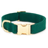 Fabric Dog Collar Collection - Evergreen