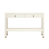 Jarin Console Collection - White Faux