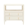Jarin Nightstand Collection - White Faux