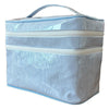 Walton Travel Case - Blue and White Stripe