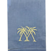 Coastal Linen Hand Towel Collection - Azure/White