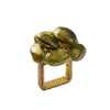 Bonton Napkin Ring - Green / Gold