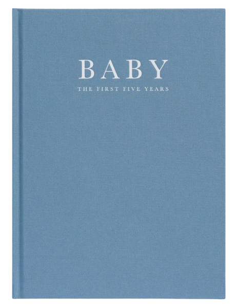 Write To Me Baby Journal Birth to Five Years Blue