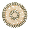 Casbah Placemat - Natural/Green