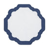 Scallop Coaster Set - Navy