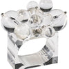 Cloud Napkin Ring - Clear