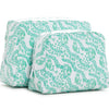 Luxe Gloss Wash Bag Set Collection - All Heart Kelly Green
