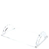 Scallop Handle Photo Tray Collection - Clear