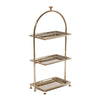 High Tea 3-Tier Stand Collection - Polished Gold