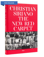 Christian Siriano: The New Red Carpet" by Rizzoli features a striking red cover with a black-and-white red-carpet collage—ideal for fashion lovers and a must-have new release.