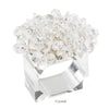 Aster Napkin Ring - Crystal