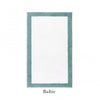 Egoist Border Bath Rug - Baltic
