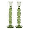 Provence Candlestick Set - Basil