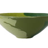 Geode Bowl Collection - Green, 13.75”W x 5.75”H