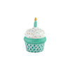 Cupcake with Candle - Green