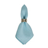 Berry Scallop Napkin Set - Light Blue