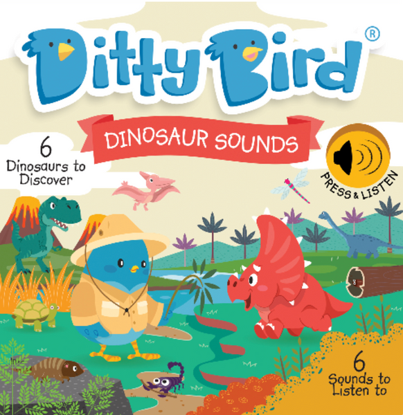 Ditty Bird Sound Book: Dinosaur Sounds