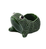 From the Jean Roger Paris Ceramic Frog Collection, this planter features an iconic frog shape with large textured eyes, shown on a white background.