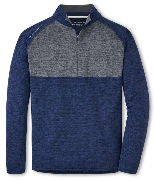 A Peter Millar Maven Performance Quarter-Zip sweater.