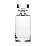 The William Yeoward Crystal Lillian Spirit Decanter, a handmade crystal glass piece with a round stopper, is perfect for elegant spirits storage and stands upright against a plain white background.