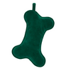 Dog Stocking - Forest Green Velvet