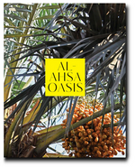 The cover of Assouline's "Saudi Arabia: Al-Ahsa Oasis" showcases a cluster of orange dates on a palm tree, celebrating the lush beauty of Al-Ahsa, recognized as a UNESCO World Heritage site.