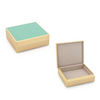 Enamel and Gold Box Collection - Turquoise