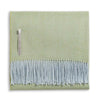 Classic Herringbone Throw Collection - Peridot/Aqua