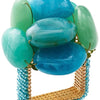 Sea Stone Napkin Ring - Seafoam (Aqua)