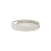 Monarch Round Tray Collection - White Sand
