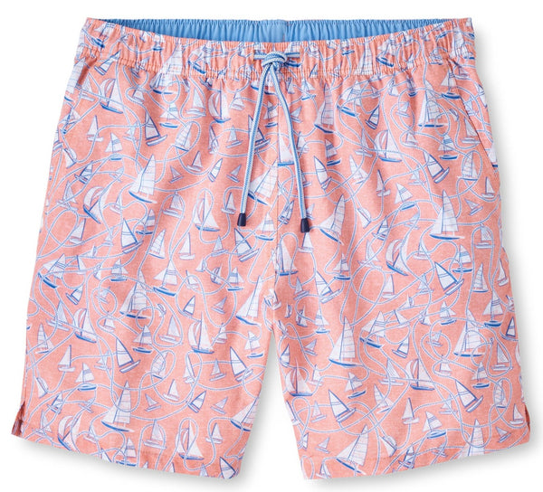 Peter Millar Boats and Ropes Swim Trunk