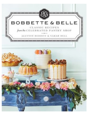 Bobbette & Belle: Classic Recipes from the Celebrated Pastry Shop" by Penguin Random House features recipes for decorated cakes, French macarons, and pastries—ideal for recreating pastry shop treats at home.