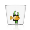Marine Garden Drinkware Collection - Yellow Fish Green Seaweed