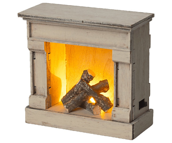 Maileg Fireplace in Off-White