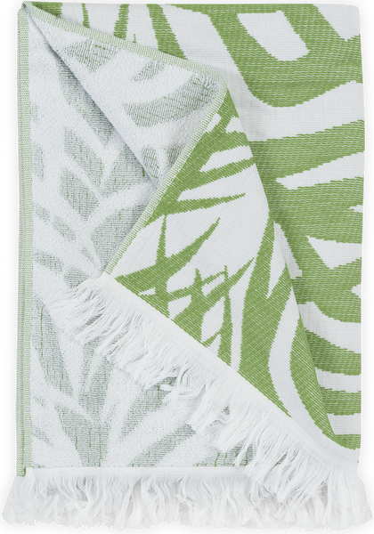 Matouk Zebra Palm Beach Towel, Jungle