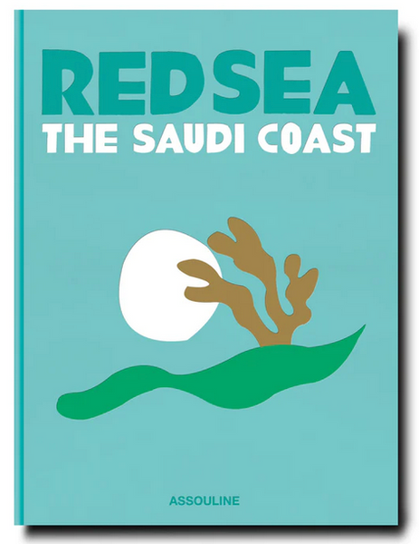Cover of the book "S'well: The Wavy Oasis" by National Geographic, featuring stylized graphics of a wave, sun, and coral in teal, white, and tan colors, highlighting the biodiversity of Saudi Arabia.
