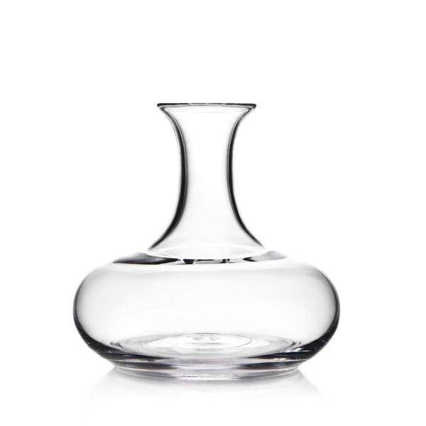 A Simon Pearce Ascutney Wine Decanter, displayed on a white background.