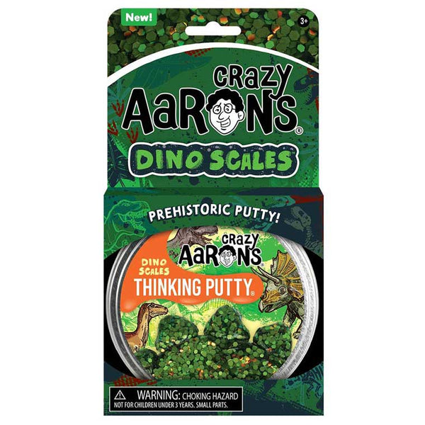 A non-toxic box of Crazy Aaron's Thinking Putty for sensory integration from Crazy Aaron's.