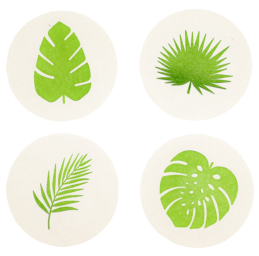 monstera leaf coaster Monstera Leaf Coasters